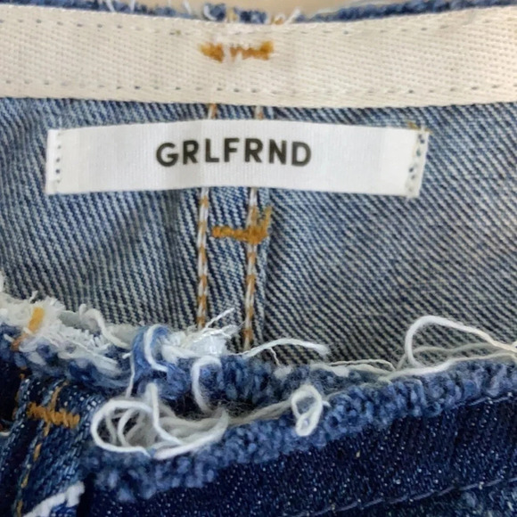 GRLFRND Ella Denim Wrap Skirt in Sugah Daddy - 26 - Picture 3 of 11